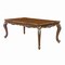 Homeroots 80" Oak and Silver Wood Removable Leaf Extendable Dining Table 631284 - alternate 8