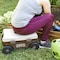 Ames Garden Cart Caddy, 4-Wheel, Tool Storage, Snap-close Lid 20213200 - alternate 4