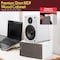 Pyle 6.5 in Bookshelf Speakers, Pair of Wired Bookshelf Speakers with Wall Mount Brackets, 2-Way HiFi PHQBS62WH - alternate 5