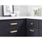 Amerock Concentric 6-5/16 in 160 mm Center-to-Center Golden Champagne Cabinet Pull BP36814BBZ - alternate 3