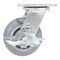 Vestil Thermoplastic Swivel With Brake Rigid Caster 5 In. Diameter x 2 In. Width 551 lb Light Gray CST-VE-5X2TPR-SWB - alternate 7