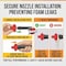 Krakenbond FastCoat Insulation Foam Spray, 27.1 oz, 12 Gun Use Cans, 1 Spray Foam Gun, 1 Spray Foam Cleaner, 14PK 12FC1FGC1SG - alternate 3