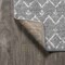 Jonathan Y Moroccan HYPE Boho Vintage Diamond Gray/Ivory 2 ft. x 14 ft. Runner Rug MOH101C-214 - alternate 6