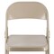 Elama 4 Piece for Indoor and Outdoor Metal Folding Chairs in Beige ELM-J0336A-B - alternate 5