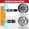 Coyote Wheel Accessories WHEEL INSTALLATION KIT 6 Lug Kit 14 Millimeter x 15 Thread Size 60 Degree Conical Acorn Extra Lo 53K648L - alternate 4