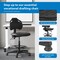 Office Star Products Drafting Chair, Black, Steel KH81310TX - alternate 6