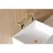 Kingston Brass Double-Handle Wall Mount Bathroom Faucet, Brushed Brass KS1227PKX - alternate 5
