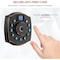 Wrightmaster 5 in 1 Corded Aluminum Smart Lock Deadbolt with App Biometric, IC Card, Keyless Entry Door Lock wit ZR-F501B - alternate 4