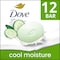 Dove Cool Moisture Cucumber and Green Tea Scent Beauty Bar Soap, 45 Ounce, 6PK 62695506 - alternate 6