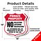 Signmission Private Property Shield Sign No Soliciti, 18 inch X 18 inch, Plastic Sign, 2PK SHI-P-2PACK-18-451 - alternate 4