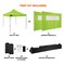 Ergodyne Lime Heavy-Duty Tent Kit Mesh Windows 6056 - alternate 6