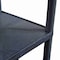 Luxor Utility Cart with Lipped Plastic Shelves, Polyethylene, 400 lb Load Capacity, 3 Shelves, 24 in L HE34-B - alternate 8