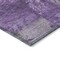 Homeroots 8' X 10' Purple Eggplant And Ivory Abstract Washable Indoor Outdoor Area Rug 616841 - alternate 7