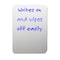 Flipside 9x12 Heavy Duty White Dry Erase (1/4") - Pack of 12 10070-12 - alternate 2