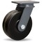 Hamilton Extended Service Swivel Caster, 6" x 3" Plastex Phenolic Wheel, 3/4" Precision Tapered Bearings S-ES-83PT - alternate 1