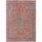 Homeroots 3' X 5' Orange And Red Medallion Washable Indoor Outdoor Area Rug 616280 - alternate 8