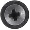 Auveco Phillips Serrated Washer Head Tapping Screw with Tek Point M4.2-0.79 x 15mm, 100PK 23833 - alternate 2