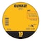 Dewalt Cut-Off Wheel, 4-1/2 in Dia, 0.045 in Thick, 7/8 in Arbor, Aluminum Oxide Abrasive DWA8051T10 - alternate 1