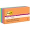 Post-It Pads in Energy Boost Collection Colors, 2" x 2", 90 Sheets/Pad, PK8 622-8SSAU - alternate 1