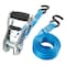 Performance Tool 4 pk. 1 in. X 10 ft. Tie Down Straps, Ratcheting Action, Aluminum, 500 Lbs., 4PK W1871 - alternate 1