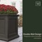 Mayne Fairfield 24in Square Planter  - Espresso 5890-ES - alternate 5