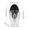 Jonathan Y Jayne 6" 1-Light Iron/Glass Cottage Rustic LED Vanity Light, Oil Rubbed Bronze JYL7545A - alternate 7