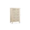 Homeroots 35" White Solid Wood Six Drawer Chest 521239 - alternate 12