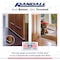 Randall 3' Mini Threshold, Door Bottom 1 1/4" Wide 3/8"-1/2" High 3 FT V-5 - alternate 3