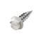 Malco 8X1-1/2 White, 1/4 in Slotted Hex Washer Head Sheet Metal Screws, , Zinc Plated, 250PK HW8X11/2ZWT - alternate 2