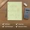 Roaring Spring Case of Engineering Pad, 8.5"x11", 200 sht, GN Paper, 5x5 Printed Grid, 3-Hole Punch, Heavy Backing, PK12 95389cs - alternate 3