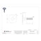 Zoro Select Elevator Bolt, 1/4"-20 Thrd Sz, 1-1/4 in L, Steel, Zinc Plated Finish, 50 PK U08361.025.0125 - alternate 3
