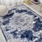 Jonathan Y Alhambra Ornate Medallion Modern Navy/Ivory 5 ft. x 8 ft. Area Rug MDP400C-5 - alternate 1