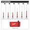 Milwaukee Tool General Purpose Screwdriver Set, Phillips/Slotted Tip, Ergonomic with Tip ID on End, 6-Piece 48-22-2606 - alternate 5