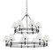 Hudson Valley Lighting Howard 15 Light Chandelier in Aged Brass/Distressed Bronze by Mark D. Sikes MDS1802-AGB/DB - alternate 1