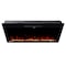 Northwest Electric Fireplace 42 in Wall Mounted with Fire Crackling Sounds & Remote to Adjust LED Flames 80-BEF-42W - alternate 6
