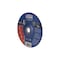 Century Drill & Tool Metal Grinding Wheel, Type 27, 7 in Dia, 1/4 in Thick, 7/8 in Arbor Hole Size, Aluminum Oxide 75574 - alternate 4