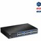 Trendnet 24-port Gigabit GREENnet SwitchMetal Desktop w/ internal power TEG-S24DG - alternate 1