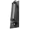 Sunlite Matte Black Industrial Metal Fixture E26 Base Bulb Not Included Tubular Cage Wall Sconce 07038-SU - alternate 1