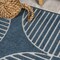 Jonathan Y Nordby High-Low Geometric Arch Scandi Striped Navy/Cream 2 ft. x 8 ft. Indoor/Outdoor Runner Rug SCN104A-28 - alternate 6