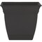 Hc Companies Eclipse 10'' x 10'' x 8.75'' Resin Black Planter ECP10005G18 - alternate 1
