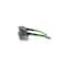 Jackson Safety Maxview+, Safety Glasses, Anti-Fog & Anti-Scratch, Smoke Lens, Black/Green Frame, Half-Frame 60003 - alternate 5