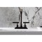 Kingston Brass Double-Handle 4" Centerset Bathroom Faucet with Brass Pop-Up, Oil Rubbed Bronze KS6645CML - alternate 5