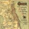 Homeroots 16" X 36" Map Of Jacksonville Florida Vintage Poster Wall Art 391986 - alternate 6