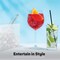 Emporio Kitchen Round Ice Cube Tray Set with Lid & Tongs, 104 BPA-Free Ice Balls, Quick Release Mold, White EMPICES41WH - alternate 6