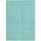 Homeroots 10' X 14' Teal Blue And Ivory Floral Washable Indoor Outdoor Area Rug 581887 - alternate 8