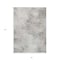 Homeroots 5' X 8' Silver Gray And Ivory Abstract Washable Indoor Outdoor Area Rug 577626 - alternate 5