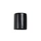 Luxury Lighting Gilly 10 in Tall Ceramic Outdoor Wall Light with Punched Groove Pattern, Matte Black Paint Finish 101-00-MBP-ud-7 - alternate 3