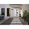 Vdomdoors Front Exterior Prehung FiberGlass Door Clear Glass See-through / Manux 8555 White Silk Clear Glass MANUX8555EXD-WS-W36+16 x H80+14-LH - alternate 3