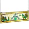 Vevor Stained Glass Window Panel Tiffany Style Hanging Window Panel 32x10 in NC-SG10 - alternate 1