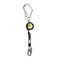 Miller Single Web Personal Fall Limiter with Steel Locking Rebar Hook and Steel Locking Snap Hook MTL-OHS1-71/9FT - alternate 1